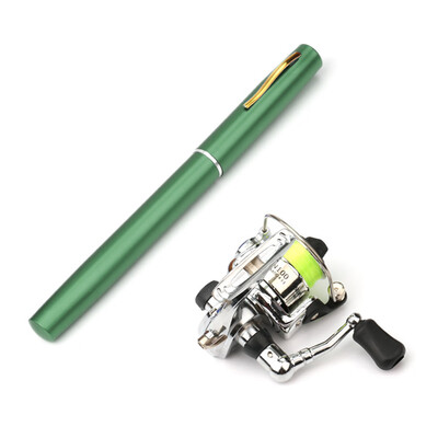 1M 14M Pocket Collapsible Fishing Rod Reel Combo Mini Pen Fishing Pole Kit Telescopic Fishing Rod Spinning Reel Combo Kit
1M 14M Pocket Collapsible Fishing Rod Reel Combo Mini Pen Fishing Pole Kit Telescopic Fishing Rod Spinning Reel Combo Kit