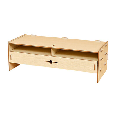 Computer Monitor Stand Riser Wood Desktop Organizer with Stationery Keyboard Storage Slots Drawer Office School Supplies
Computer Monitor Stand Riser Wood Desktop Organizer with Stationery Keyboard Storage Slots Drawer Office School Supplies