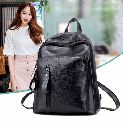 Travel Backpack Women Handbag Leisure Student Schoolbag Soft Girl Rucksack Tote