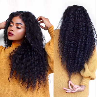 BOWIN Deep Wave 360 Lace Frontal Wig Brazilian Virgin Hair with Baby Hair 150 Density
BOWIN Deep Wave 360 Lace Frontal Wig Brazilian Virgin Hair with Baby Hair 150 Density