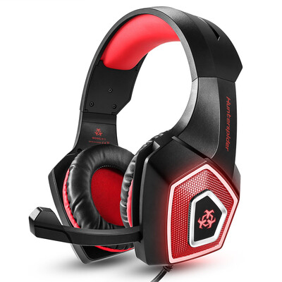 Hunterspider V-1 35mm Wired Gaming Headsets Over Ear Headphones Noise Canceling Earphone with Microphone Colorful LED Light Red f
Hunterspider V-1 35mm Wired Gaming Headsets Over Ear Headphones Noise Canceling Earphone with Microphone Colorful LED Light Red f