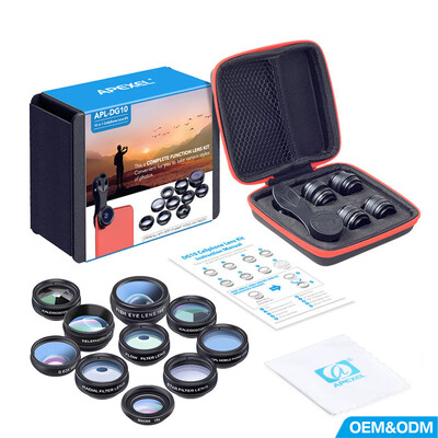 Mobile phone lens multi-function 10 in one suit iphone Huawei SLR external camera black
Mobile phone lens multi-function 10 in one suit iphone Huawei SLR external camera black