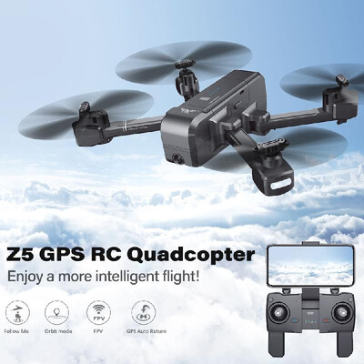 SJ RC Z5 1080P Wide-angle Camera Wifi FPV Drone GPS Auto Return Follow Me Gesture Photo RC Quadcopter w 3 Battery&Shoulder B
SJ RC Z5 1080P Wide-angle Camera Wifi FPV Drone GPS Auto Return Follow Me Gesture Photo RC Quadcopter w 3 Battery&Shoulder B