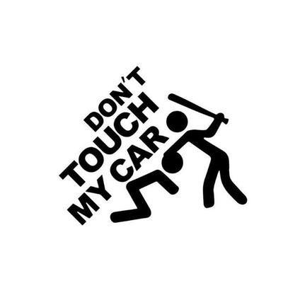 79cm x 75cm Funny Car Stricker Dont Touch My Car Pattern Sticker Car Bumper Window Wall Decal Sticker Auto Stickers
79cm x 75cm Funny Car Stricker Dont Touch My Car Pattern Sticker Car Bumper Window Wall Decal Sticker Auto Stickers