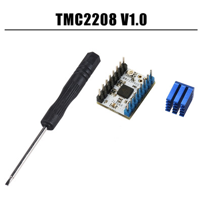 1pc TMC2208 V10 Stepper Motor Mute Driver Module with Heat Sink Replace TMC2100 for 3D Printer Parts
1pc TMC2208 V10 Stepper Motor Mute Driver Module with Heat Sink Replace TMC2100 for 3D Printer Parts