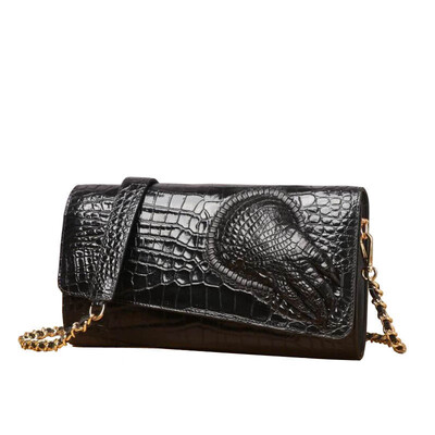 SUWERER 2019 New cowhide women genuine leather bags Embossed Crocodile pattern Fashion clhtch bag women leather shoulder bag
SUWERER 2019 New cowhide women genuine leather bags Embossed Crocodile pattern Fashion clhtch bag women leather shoulder bag