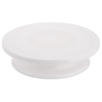 Cake Turntable Decoration Stand Baking Tools Crafted with food grade plastic 
Cake Turntable Decoration Stand Baking Tools Crafted with food grade plastic