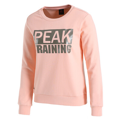 PEAK womens sweater autumn&winter new fashion comfortable round neck sweater sports long-sleeved shirt DF683052 pink orange code
PEAK womens sweater autumn&winter new fashion comfortable round neck sweater sports long-sleeved shirt DF683052 pink orange code