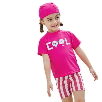 Girl Two-Piece Swimsuit Cap Set UPF50 Sun Protection Quick Dry Rash Guards Swimwear Beach Pool For Kids Toddler PinkYellow 90c
Girl Two-Piece Swimsuit Cap Set UPF50 Sun Protection Quick Dry Rash Guards Swimwear Beach Pool For Kids Toddler PinkYellow 90c