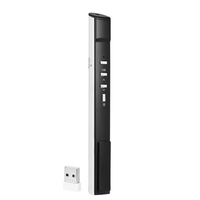 G7 Wireless Multifunctional Presenter Laser Pointer RF 24GHz PowerPoint PPT Clicker Remote Control Laser Flip Pen with Clip Plug
G7 Wireless Multifunctional Presenter Laser Pointer RF 24GHz PowerPoint PPT Clicker Remote Control Laser Flip Pen with Clip Plug