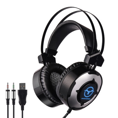 MINGOUGAMIN M1 PC Gaming Headsets 35mm Wired Earphone Over Ear Game Headphone with Microphone Colorful LED Light Volume Control f
MINGOUGAMIN M1 PC Gaming Headsets 35mm Wired Earphone Over Ear Game Headphone with Microphone Colorful LED Light Volume Control f