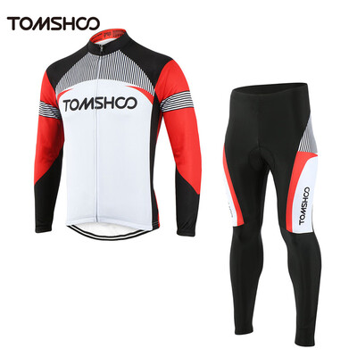 TOMSHOO Spring Autumn Men Cycling Clothing Set Sportswear Road Mountain Bicycle Bike Outdoor Full Zip Long Sleeve Set
TOMSHOO Spring Autumn Men Cycling Clothing Set Sportswear Road Mountain Bicycle Bike Outdoor Full Zip Long Sleeve Set