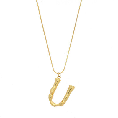 NeillieN Letter necklace European&American exaggerated fashion necklace 26 capital English letter necklace Pendant torque
NeillieN Letter necklace European&American exaggerated fashion necklace 26 capital English letter necklace Pendant torque