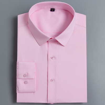 Caesar KAISER bamboo fiber long-sleeved shirt mens business casual hot-free slim shirt solid color youth professional shirt KS870 romantic powder 41
Caesar KAISER bamboo fiber long-sleeved shirt mens business casual hot-free slim shirt solid color youth professional shirt KS870 romantic powder 41
