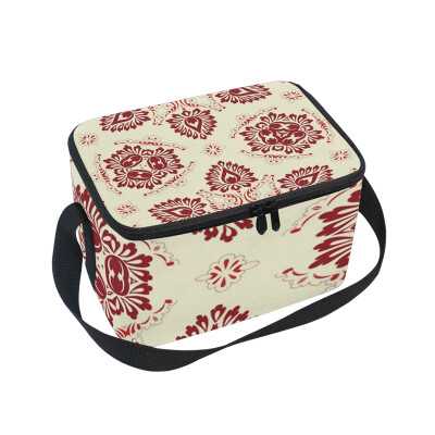 ALAZA Insulated Lunch Box Bohemia Style Lunch Bag for Men Women Portable Tote Bag Cooler Bag
ALAZA Insulated Lunch Box Bohemia Style Lunch Bag for Men Women Portable Tote Bag Cooler Bag