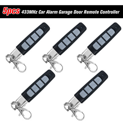 5 Packs 433MHz Car Alarm Garage Door Remote Controller Duplicator Clone Code Scanner Transmitter Security Alarm Electronic Gates 4 
5 Packs 433MHz Car Alarm Garage Door Remote Controller Duplicator Clone Code Scanner Transmitter Security Alarm Electronic Gates 4