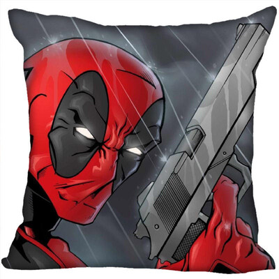 Deadpool Pillow Cover Bedroom Home Office Decorative Pillowcase Square Zipper Pillow Cases Satin Fabric No Fade
Deadpool Pillow Cover Bedroom Home Office Decorative Pillowcase Square Zipper Pillow Cases Satin Fabric No Fade