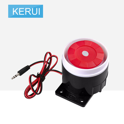 KERUI J02 Mini Wired Alarm Siren 120dB Sound Index Prompt Alert Work for Alarm Burglar Home Security System
KERUI J02 Mini Wired Alarm Siren 120dB Sound Index Prompt Alert Work for Alarm Burglar Home Security System