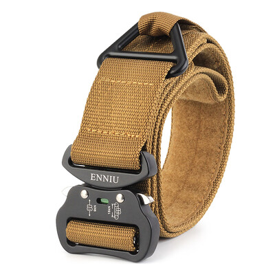Quick Release Heavy Duty Tactical Belt with Fastener Tape for Outdoor Camping Mountaineering Climbing Training Hunting
Quick Release Heavy Duty Tactical Belt with Fastener Tape for Outdoor Camping Mountaineering Climbing Training Hunting
