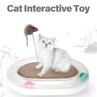 carno Cat Track Toy Ball Disk Circle Puzzle Tunnel with Cat Scratcher Catnip Tease Stick Pet Interactive Toy for Kittens Exercise
carno Cat Track Toy Ball Disk Circle Puzzle Tunnel with Cat Scratcher Catnip Tease Stick Pet Interactive Toy for Kittens Exercise