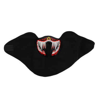Flannelette LED Voice-activated Glow Mask Festival Performance Party EL Masks with Battery Case
Flannelette LED Voice-activated Glow Mask Festival Performance Party EL Masks with Battery Case
