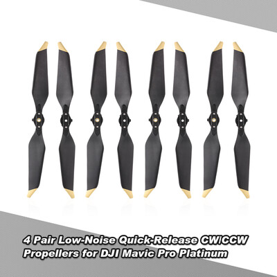 4 Pair 8331 Low-Noise Quick-Release CWCCW Propellers for DJI Mavic Pro Platinum RC Accessories
4 Pair 8331 Low-Noise Quick-Release CWCCW Propellers for DJI Mavic Pro Platinum RC Accessories