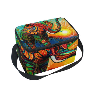 ALAZA Lunch Box Insulated Fantasy Elephant Lunch Bag Large Cooler Tote Bagfor Men Women 
ALAZA Lunch Box Insulated Fantasy Elephant Lunch Bag Large Cooler Tote Bagfor Men Women