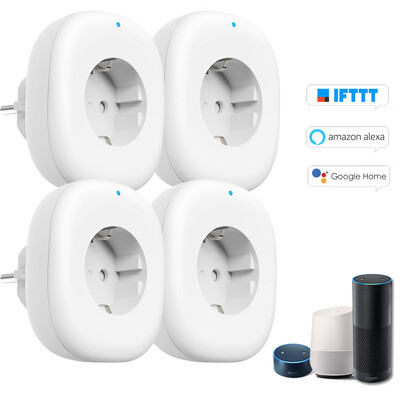 Wifi Smart Socket with Energy Monitoring Function Big OnOff Switch Button Smart Alexa Outlet Support APP Remote Control Timing Fu
Wifi Smart Socket with Energy Monitoring Function Big OnOff Switch Button Smart Alexa Outlet Support APP Remote Control Timing Fu