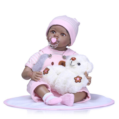Reborn Baby Doll 22 inch Cloth Body Lifelike Toddler Doll Play House Toy Gift With Princess Dress
Reborn Baby Doll 22 inch Cloth Body Lifelike Toddler Doll Play House Toy Gift With Princess Dress