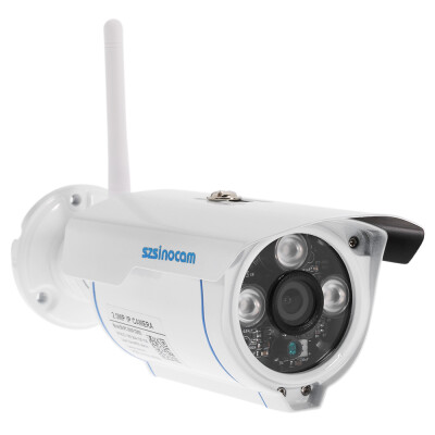 szsinocam 1080P Wireless WIFI HD Bullet IP Camera 20MP 3 Array IR LEDS 13 CMOS 4mm Lens H264 P2P Waterproof Support Night Vi
szsinocam 1080P Wireless WIFI HD Bullet IP Camera 20MP 3 Array IR LEDS 13 CMOS 4mm Lens H264 P2P Waterproof Support Night Vi