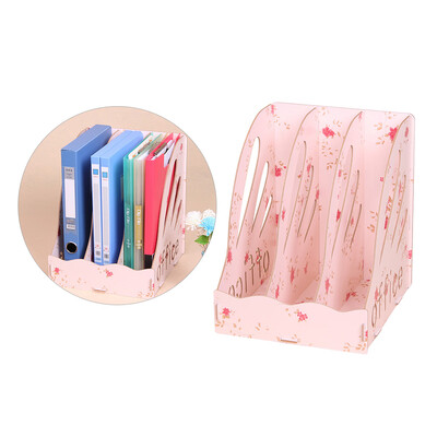Wood Desktop File Organizer Document Folder Holder 3 Upright Sections for Office School Students
Wood Desktop File Organizer Document Folder Holder 3 Upright Sections for Office School Students