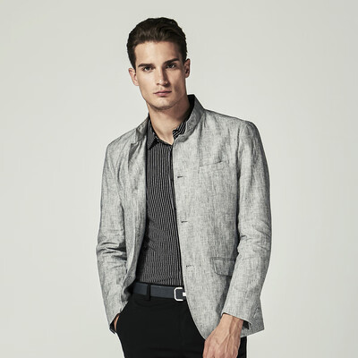 Jinba K-boxing jacket mens trend long jacket mens handsome thin jacket spring mens clothing BKZL1513 light gray 175 L
Jinba K-boxing jacket mens trend long jacket mens handsome thin jacket spring mens clothing BKZL1513 light gray 175 L