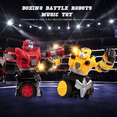 XLX TOYS Battle Inertial Robot War Robot Boxing Battle Robots Music Toy for Preschool Kids
XLX TOYS Battle Inertial Robot War Robot Boxing Battle Robots Music Toy for Preschool Kids