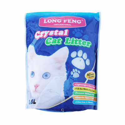 Puffett crystal silica gel cat litter mineral cat litter 38L deodorizes&deodorizes easily
Puffett crystal silica gel cat litter mineral cat litter 38L deodorizes&deodorizes easily