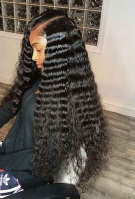 Best Long Water Wavy Free Part Lace Frontal Wigs For Black Women Wet Wave Brailian Virgin Human Curly Hair Wigs Nnatural Color Wav
Best Long Water Wavy Free Part Lace Frontal Wigs For Black Women Wet Wave Brailian Virgin Human Curly Hair Wigs Nnatural Color Wav