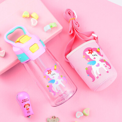 Bangda childrens straw cup Tritan material leakproof men&women kindergarten baby cute portable plastic cup pink 480ml
Bangda childrens straw cup Tritan material leakproof men&women kindergarten baby cute portable plastic cup pink 480ml