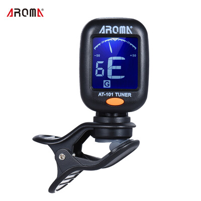 AROMA AT-101 Portable Mini Clip-on Digital Tuner with Foldable Rotating Clip High Sensitivity for Chromatic Guitar Bass Violin Uku
AROMA AT-101 Portable Mini Clip-on Digital Tuner with Foldable Rotating Clip High Sensitivity for Chromatic Guitar Bass Violin Uku