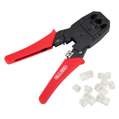 SANTO 4P6P8P three network crimping pliers cable clamp crystal head crimping pliers 1288
SANTO 4P6P8P three network crimping pliers cable clamp crystal head crimping pliers 1288