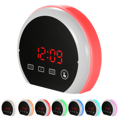 Digital LED Touch Mirror Temperture Alarm Clock USB & Battery Operated 12H24H °C°F Display RGB Color Light Alarm Clock with Dual
Digital LED Touch Mirror Temperture Alarm Clock USB & Battery Operated 12H24H °C°F Display RGB Color Light Alarm Clock with Dual