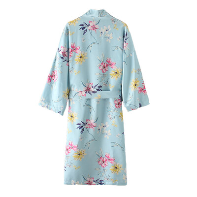Women Plus Size Kimono Satin Floral Print Open Front Tie Loose Thin Long Elegant Bikini Cover Up Cardigan Blue
Women Plus Size Kimono Satin Floral Print Open Front Tie Loose Thin Long Elegant Bikini Cover Up Cardigan Blue