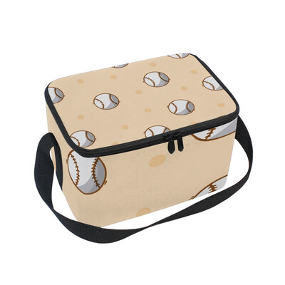 ALAZA Lunch Box Insulated Baseball Sport Balls Lunch Bag Large Cooler Tote Bag for Men Women
ALAZA Lunch Box Insulated Baseball Sport Balls Lunch Bag Large Cooler Tote Bag for Men Women