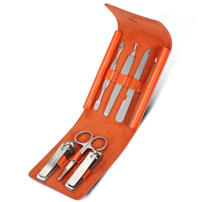 Korea Kowell Han Kewei Stainless Steel Nail Clipper Set Splash Nail Clip Personal Care Repair Capacity Combination 7 Piece KB708 Orange
Korea Kowell Han Kewei Stainless Steel Nail Clipper Set Splash Nail Clip Personal Care Repair Capacity Combination 7 Piece KB708 Orange