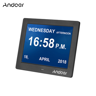 Andoer 8 Inch Digital Alarm & Photo Frame LED Screen Simple Eletronic Photo Album Support ClockPhotoVideo for Elder People With
Andoer 8 Inch Digital Alarm & Photo Frame LED Screen Simple Eletronic Photo Album Support ClockPhotoVideo for Elder People With