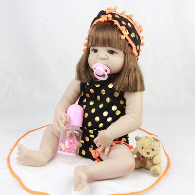 Collectible 23 Inch Reborn Dolls 57 cm Full Silicone Vinyl Newborn Doll Realistic Sleeping Boy Baby Doll Toy Child Birthday Gift
Collectible 23 Inch Reborn Dolls 57 cm Full Silicone Vinyl Newborn Doll Realistic Sleeping Boy Baby Doll Toy Child Birthday Gift