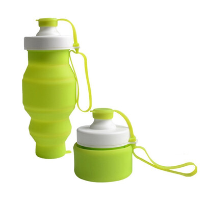 520ML Ultralight Folding Silicone Water Bottle PP free Portable sport water bag bottle Soft Flask for Camping Travel Running Hikin
520ML Ultralight Folding Silicone Water Bottle PP free Portable sport water bag bottle Soft Flask for Camping Travel Running Hikin