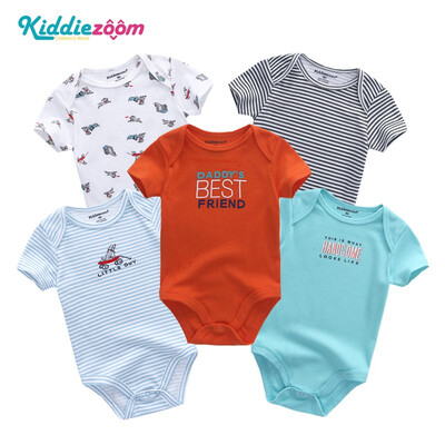 5PCSLot Unicorn Baby Girl Clothes Cotton Babywear Bodysuits One-Piece Baby Boy Clothes Rompers Newborn 0-12M Short Sleeve
5PCSLot Unicorn Baby Girl Clothes Cotton Babywear Bodysuits One-Piece Baby Boy Clothes Rompers Newborn 0-12M Short Sleeve