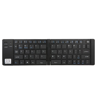 Foldable BT Ultra Slim Pocket-Size Keyboard Portable Mini BT Wireless Keyboard with Built in Rechargeable Battery for IOS Android
Foldable BT Ultra Slim Pocket-Size Keyboard Portable Mini BT Wireless Keyboard with Built in Rechargeable Battery for IOS Android