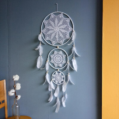 Traditional White Dream Catchers Hand Made Wall Hanging Decoration Ornament Craft Gifts Windmill
Traditional White Dream Catchers Hand Made Wall Hanging Decoration Ornament Craft Gifts Windmill