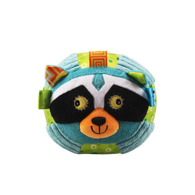 Baby Plush Ball Toys Cartoon Animal Rattles Bell Colorful Softy Cloth Stuffed Ball Palm Civet
Baby Plush Ball Toys Cartoon Animal Rattles Bell Colorful Softy Cloth Stuffed Ball Palm Civet
