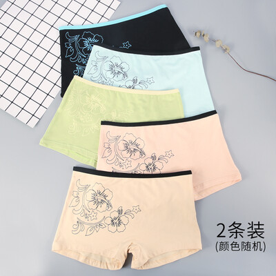 Gangsha ladies underwear womens seamless bamboo fiber fashion printing waist flat pants mixed color 2 pieces recommended waist 21-23 feet XL
Gangsha ladies underwear womens seamless bamboo fiber fashion printing waist flat pants mixed color 2 pieces recommended waist 21-23 feet XL